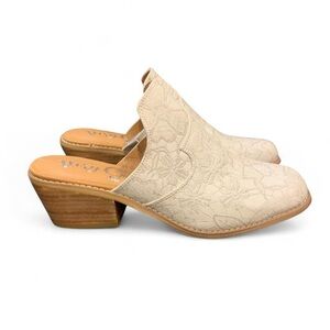 Cream Women's Mules